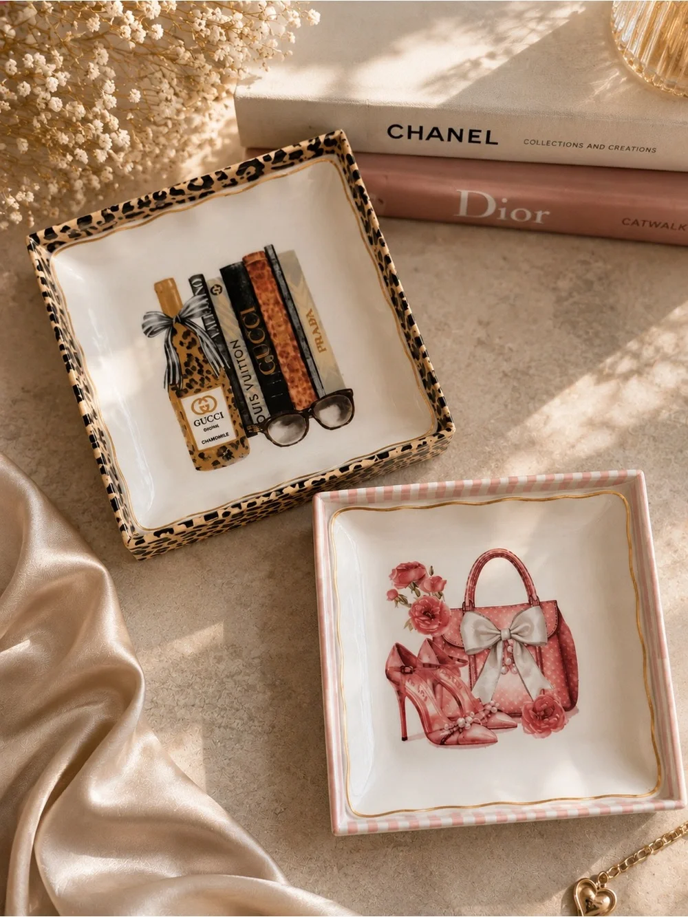 Fashion Trinket Trays (pick one)
